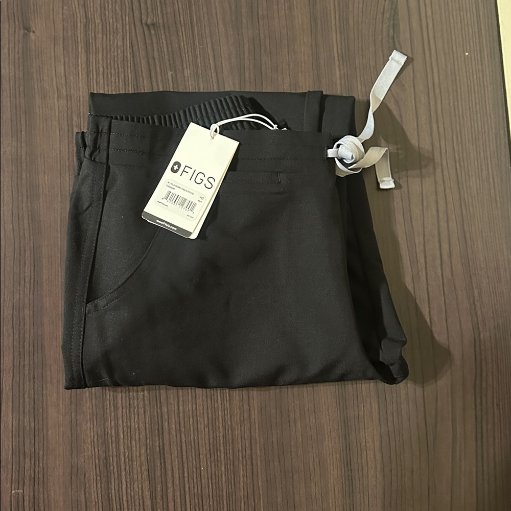 Figs Yola Skinny scrub pants - Black